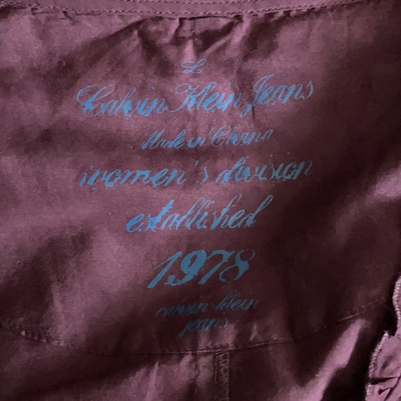 Silk Calvin Klein Blouse - Picture 3 of 3